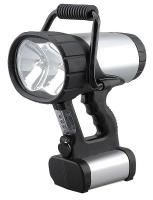 5RHL9 Spotlight, Rechargeable, Silver/Black