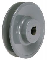 14A169 V-Belt Pulley, Fixed Bore, 1 In, O D 3.25