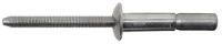 5RKF3 Blind Rivet, Al/Al, 1/4 D x0.577 In, Pk 100