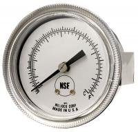 5RNE3 Analog Panel Mt Thermometer, 30 to 240F