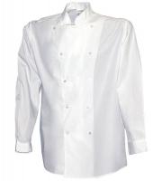 5RNX2 Unisex Bistro Shirt, M, Whtie