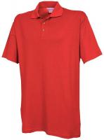 5RPD7 Unisex Knit Shirt, L, Metro Red