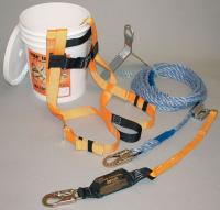 5RRD5 Fall Protection Kit, Univ., 310 lb, 50 ft L