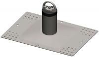 5RRD8 Roof Anchor, 23 In. L, 15 In. D, 16 In. W