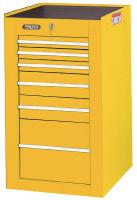 5RRG8 Side Cabinet, 19 In, 6 Dr, Yellow