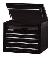 5RRG9 Tool Chest, 34 In, 4 Dr, Black