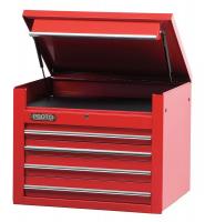 5RRH1 Tool Chest, 34 In, 4 Dr, Red