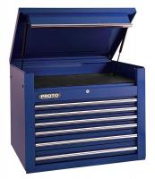 5RRH8 Tool Chest, 34 In, 6 Dr, Blue