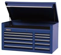 5RRK1 Tool Chest, 50 In, 10 Dr, Blue