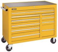 5RRL3 Rolling Workstation, 50 In, 10 Dr, Yellow