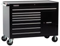 5RRN2 Rolling Workstation, 50 In, 8 Dr, Black