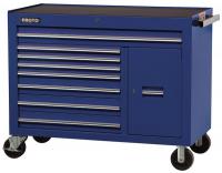 5RRN6 Rolling Workstation, 50 In, 8 Dr, Blue