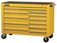 5RRP1 Rolling Workstation, 57 In, 11 Dr, Yellow