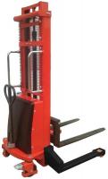 5RRY7 Fixed Bse Hyd Stacker, 1000 lb, 63 In Lift