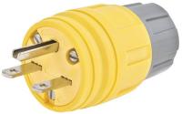 5RVU8 Watertight Plug, Nema 6-15P, 15A/250V