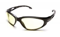 5RXW8 Safety Glasses, Yellow, Scratch-Resistant
