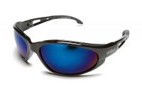 5RXX4 Safety Glasses, Blue Mirror, Scrtch-Rsstnt