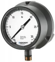 5RYC5 Filled Process Gauge, 4 1/2 In, 0 to 30Psi