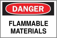 1M092 Danger Sign, 10 x 14In, R and BK/WHT, AL