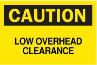 1K929 Caution Sign, 10 x 14In, BK/YEL, ENG, Text