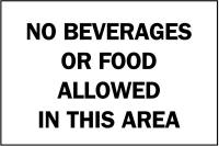 1K937 Notice Sign, 10 x 14In, BK/WHT, ENG, Text