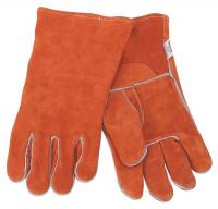 5T184 Welding Gloves, Stick, 14In.L, PR
