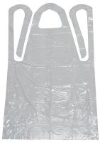 5T316 Disposable Apron, White, 42 In. L, PK100