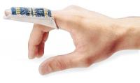 5T367 Finger Guards, Split Leather, S, Fingers