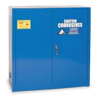4HPX7 Corrosive Safety Cabinet, 22 gal., Blue