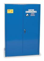 5T419 Corrosive Safety Cabinet, Blue, 45 gal.