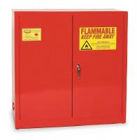 3KN52 Paints and Inks Cabinet, 40 Gal., Red