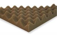 5T494 Acoustic Foam, Convoluted, Gray, 3in, PK4