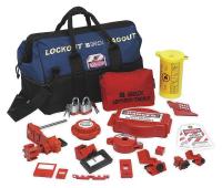 5TB11 Portable Lockout Kit, Electrical/Valve, 17