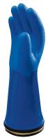 5TCJ0 Chemical Resistant Glove, PVC, 12&quot;, M, PR