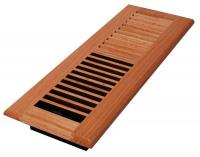 5TFH3 4x14 Louvered Solid Oak Natural