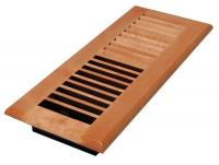 5TFL8 4x12 Louvered Solid Maple Natural