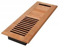 5TFL9 4x14 Louvered Solid Maple Natural