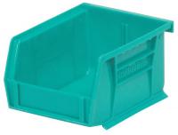 5TFP6 Stack &amp; Hang Bin, 5-3/8 x 4-1/8 x 3, Teal