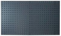 5TPC7 Square Hole Pegboard, 42-1/2x24, Gray, PK2