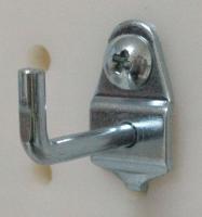 5TPC8 Single Rod Pegboard Hook, 1-1/8 In, PK10