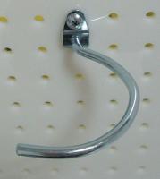 5TPE8 Curved Pegboard Hook, 3-1/4 In ID, PK10