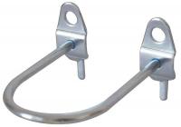 5TPE9 U-Shaped Pegboard Hook, 1 3/4 In ID, PK5