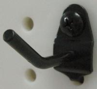 5TPF9 Single Rod Pegboard Hook, 1 In, PK10