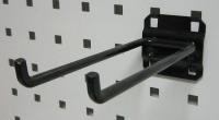 5TPL3 Double Rod Pegboard Hook, 5-3/4 In, PK5