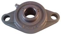 7AY23 Mounted Brg, 2-Bolt Flange, 1-7/16 In, Open
