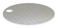 5TR03 Drum Top Absorbent Pad, 22 In. W, PK 25