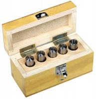 5TXG0 Round Collet Set, 2MT, 5 Pcs