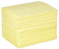 5TZV8 Absorbent Pads, 12 In. L, 12 In. W, PK 50