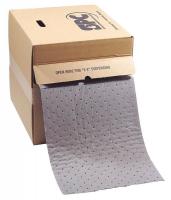 5TZX2 Absorbent Roll, 15 In. W, Gray, 23 gal.