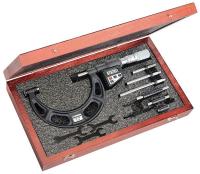 5TZY0 Electronic Micrometer, Multi-Anvil, 0-4 In